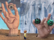 Esperança e Inocência do artista surrealista Ettore Pandini - Nicolas - 3o Ano Manhã