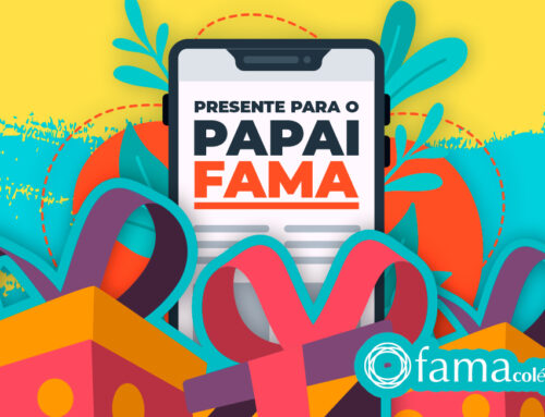 Presente do Fama Colégio para o papai