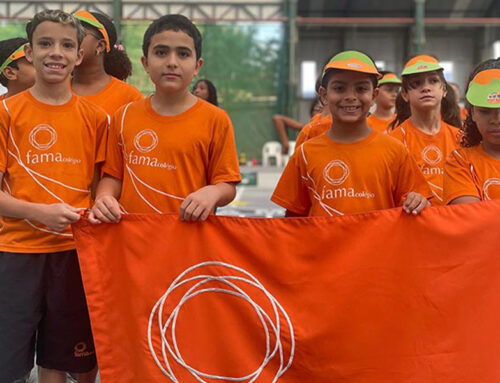 Campeonato de Hot Ball FAMA 2025: esporte, bilinguismo e muita diversão!